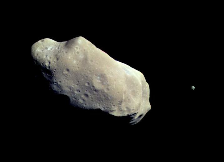 Астероид Ида со спутником Дактиль