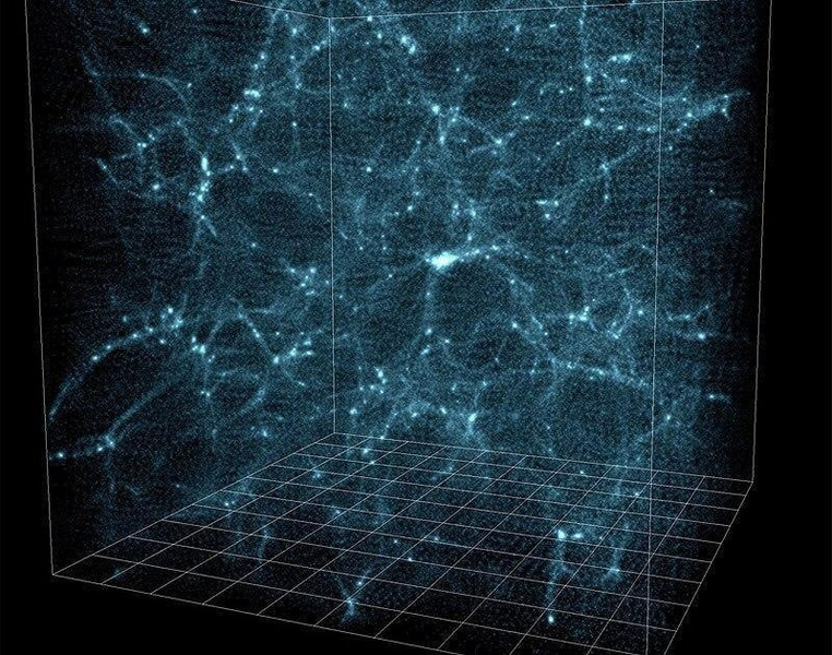 Трёхмерная модель крупномасштабной структуры Вселенной