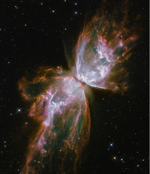 Планетарная туманность Бабочка (NGC 6302 или туманность Жук)