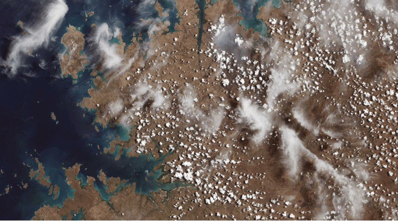 Западная Австралия со спутника Landsat 9