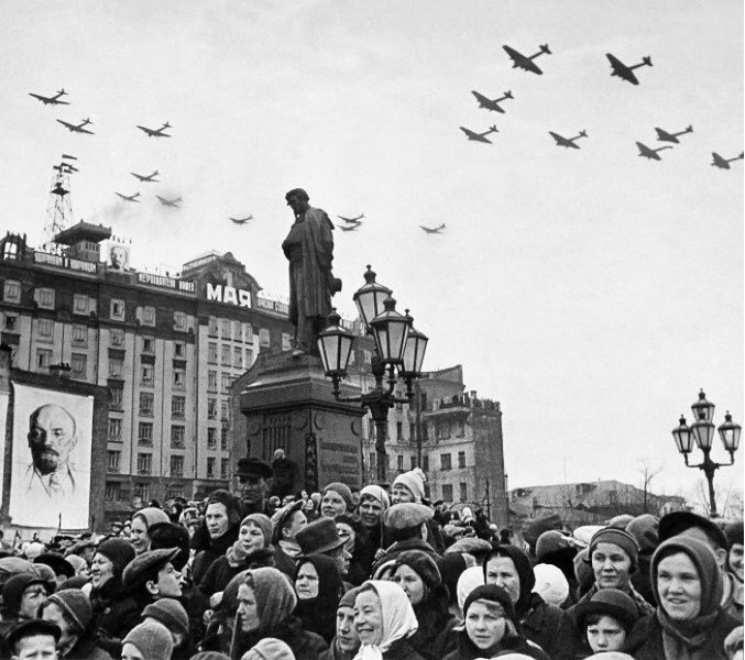 первомайские демонстрации в СССР