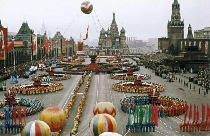 первомайские демонстрации в СССР