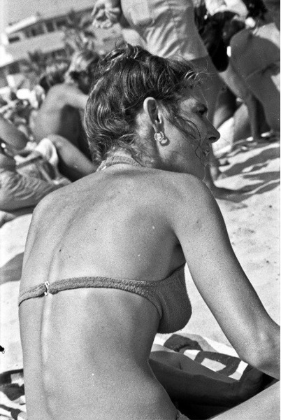 Калифорнийский пляж 50 лет назад