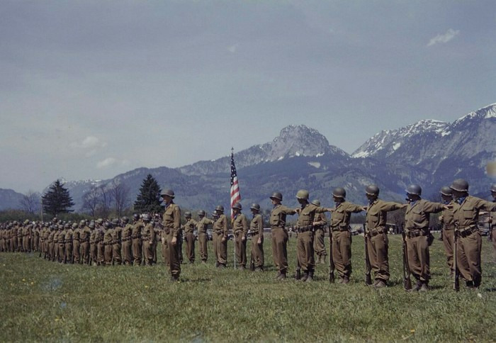 Встреча советских и американских войск в Австрии