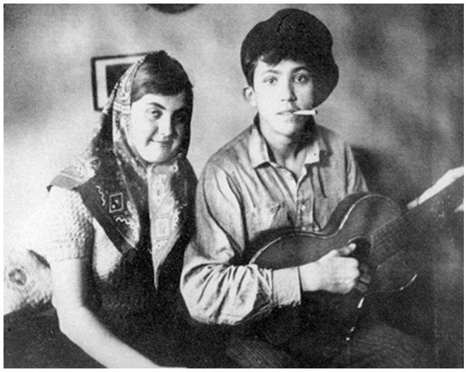 Юрий Никулин с подругой детства и соседкой по коммуналке Таней Холмогоровой