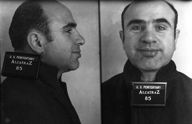 Тюремный снимок Аль Капоне