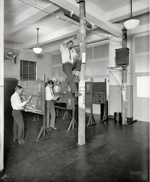 Курсы телефонных рабочих, 1928 год
