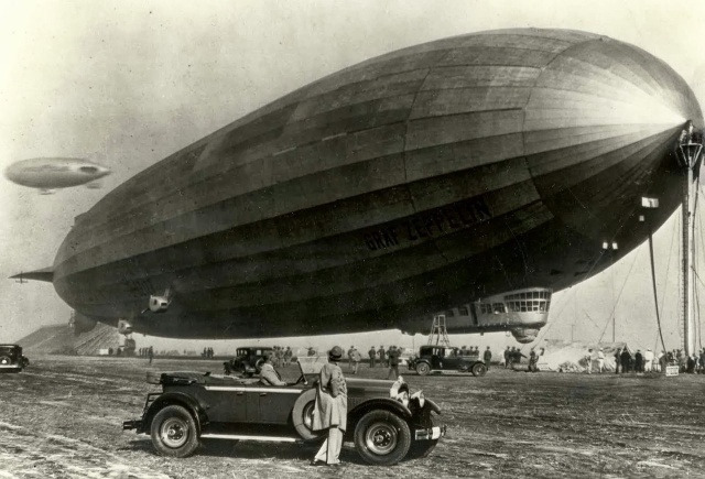 Дирижабль «Граф Цеппелин» в США, 1929 год