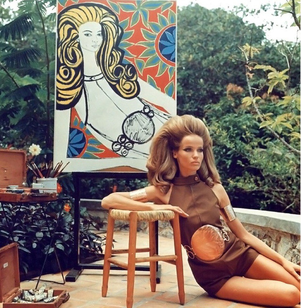 Графиня Вера Готлибе Анна фон Лендорф — более известная под псевдонимом Верушка. Немецкая модель и актриса, 1968