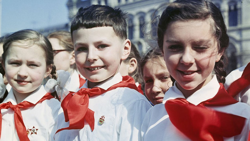 Фотографии школьников Советского Союза
