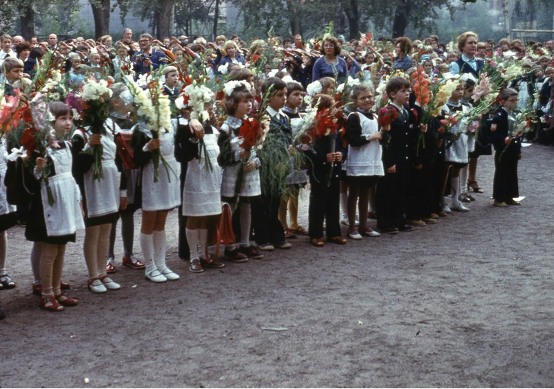 Фотографии школьников Советского Союза