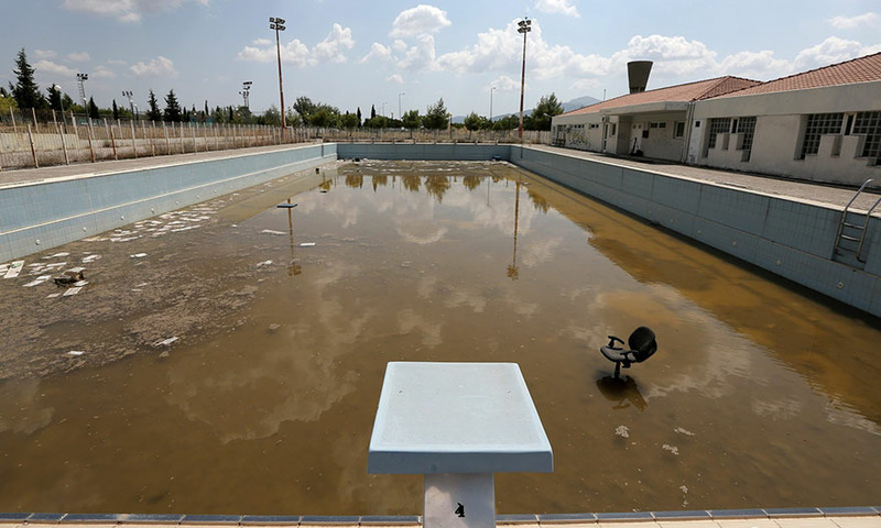 Олимпийский бассейн. Афины