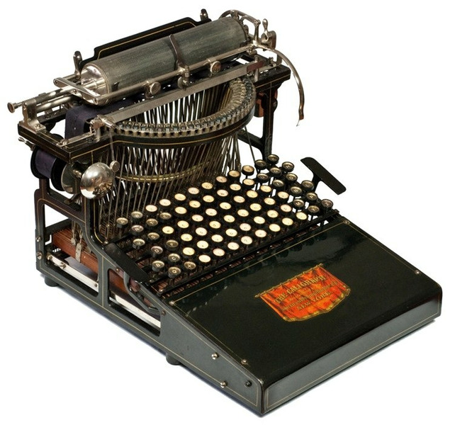 Caligraph 2 (American Writing Machine Co.). Нью-Йорк, 1882.