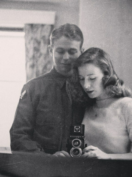 Селфи, 1940-е.