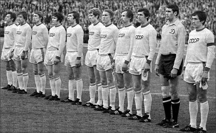 Сборная СССР по футболу, 1976 год.