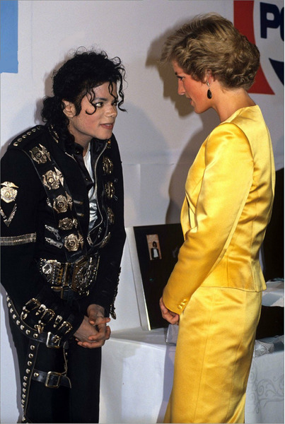 Майкл Джексон и принцесса Диана