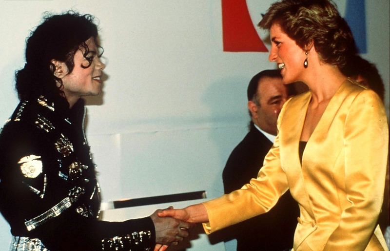 Майкл Джексон и принцесса Диана