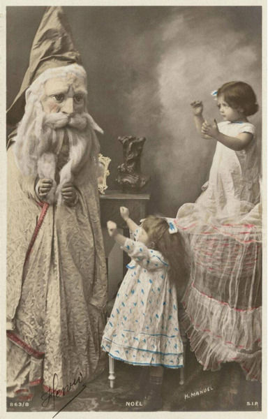 Визит Санта-Клауса, приблизительно 1910 год