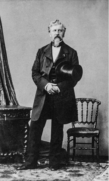 Жорж Шарль Дантес — убийца Александра Сергеевича Пушкина, 1860 год, Франция