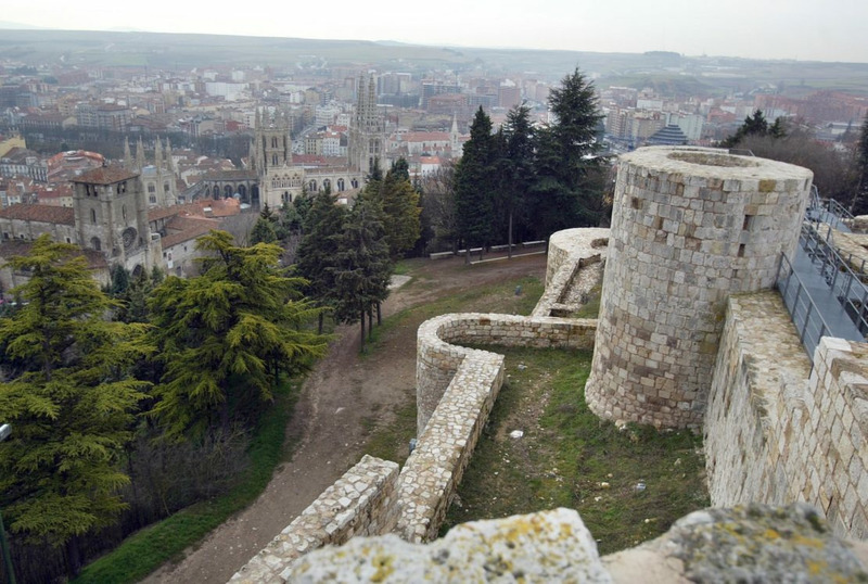 Бургосский замок (Castillo de Burgos) Испания - Бургос