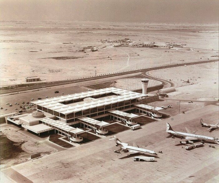 Аэропорт Дубай. 1971 г.