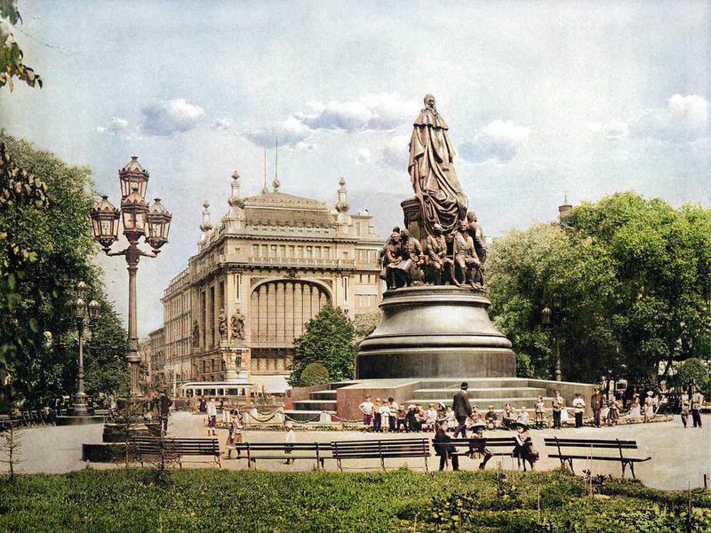Санкт-Петербург до революции. Колоризация фото