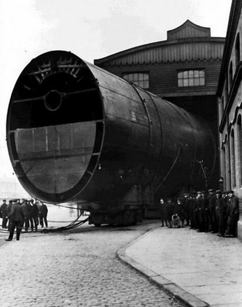 Дымовая труба Титаника, 1900-е
