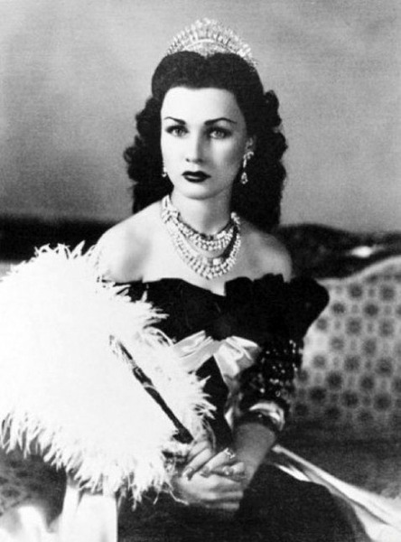 Фавзия Фуад, королева Ирана и Египта, 1939 г.