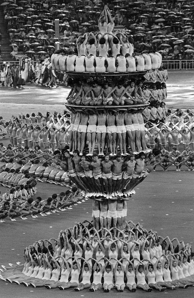 Церемония открытия Олимпийских игр, Москва, 1980 г.