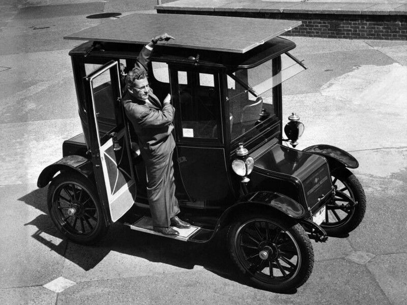 Baker Electric Model V Special Extension Coupe 1912 года выпуска