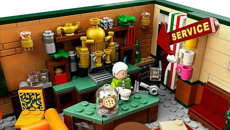 LEGO с персонажами сериала Друзья