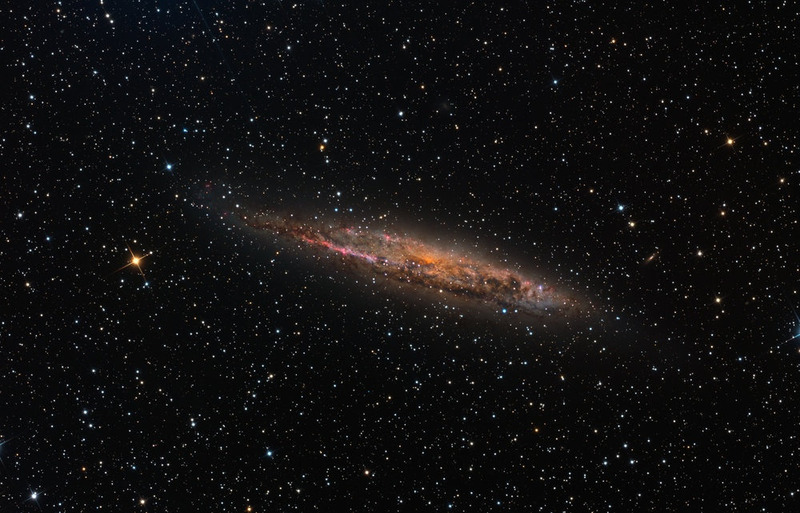 спиральная галактика NGC 4945