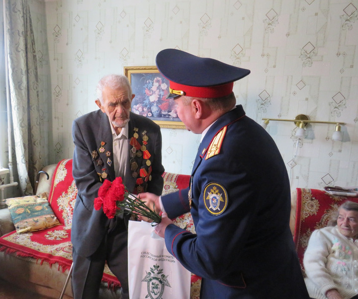 96-летний Михаил Семенович Кугелев