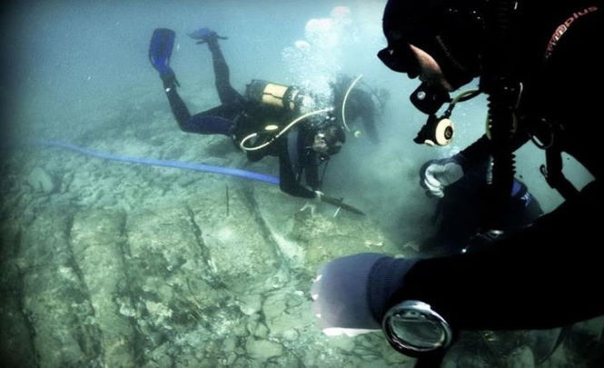 Неопознанные структуры найдены у берегов Крита