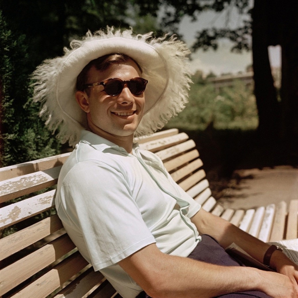 Юрий Гагарин на отдыхе в Сочи