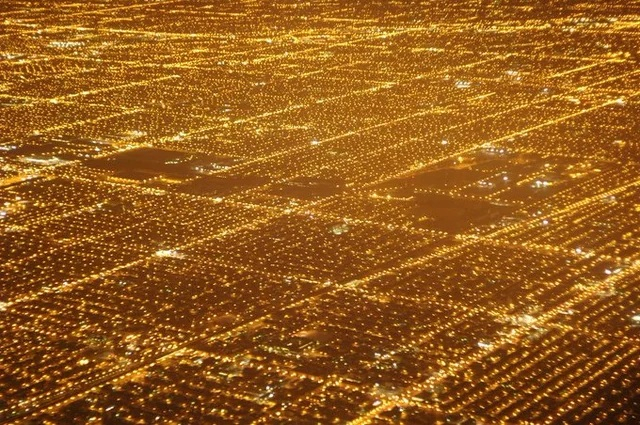 Чикаго ночью